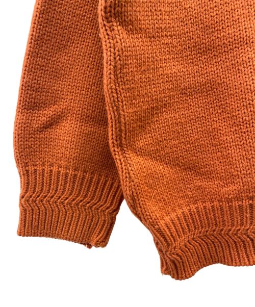 By American（バイアメリカン）By American (バイアメリカン) 厚手ニット オレンジ サイズ:XLの古着・服飾アイテム