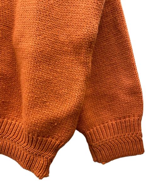 By American（バイアメリカン）By American (バイアメリカン) 厚手ニット オレンジ サイズ:XLの古着・服飾アイテム