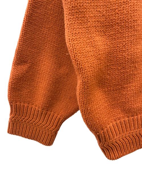 By American（バイアメリカン）By American (バイアメリカン) 厚手ニット オレンジ サイズ:XLの古着・服飾アイテム