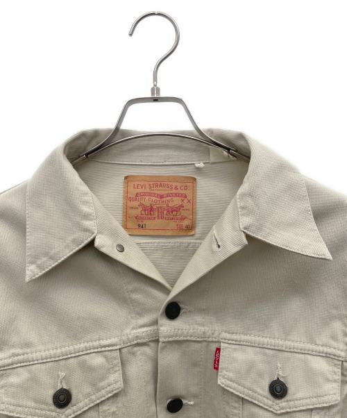 LEVI'S（リーバイス）LEVI'S (リーバイス) ピケジャケット ホワイト サイズ:40の古着・服飾アイテム