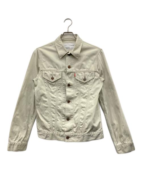 LEVI'S（リーバイス）LEVI'S (リーバイス) トラッカージャケット 	3rdタイプ ホワイト サイズ:Ｍの古着・服飾アイテム