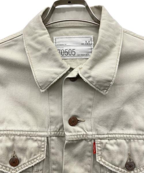 LEVI'S（リーバイス）LEVI'S (リーバイス) トラッカージャケット 	3rdタイプ ホワイト サイズ:Ｍの古着・服飾アイテム