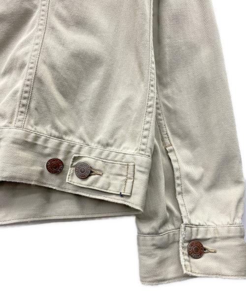 LEVI'S（リーバイス）LEVI'S (リーバイス) トラッカージャケット 	3rdタイプ ホワイト サイズ:Ｍの古着・服飾アイテム