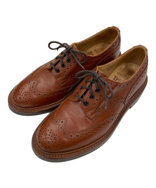 Tricker's（トリッカーズ）Tricker's (トリッカーズ) ウィングチップシューズ ブラウン サイズ:25.5㎝～26㎝の古着・服飾アイテム