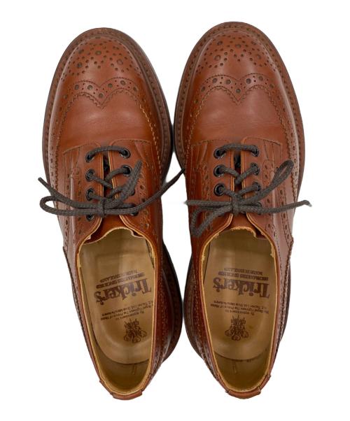 Tricker's（トリッカーズ）Tricker's (トリッカーズ) ウィングチップシューズ ブラウン サイズ:25.5㎝～26㎝の古着・服飾アイテム