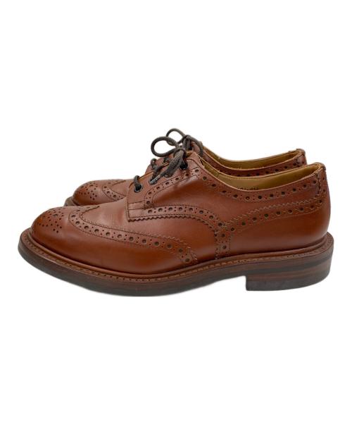 Tricker's（トリッカーズ）Tricker's (トリッカーズ) ウィングチップシューズ ブラウン サイズ:25.5㎝～26㎝の古着・服飾アイテム