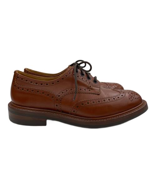 Tricker's（トリッカーズ）Tricker's (トリッカーズ) ウィングチップシューズ ブラウン サイズ:25.5㎝～26㎝の古着・服飾アイテム