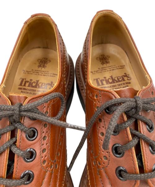 Tricker's（トリッカーズ）Tricker's (トリッカーズ) ウィングチップシューズ ブラウン サイズ:25.5㎝～26㎝の古着・服飾アイテム