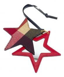 BLUE LABEL CRESTBRIDGE（ブルーレーベルクレストブリッジ）の古着「ミラーチャーム」｜レッド×ブラック