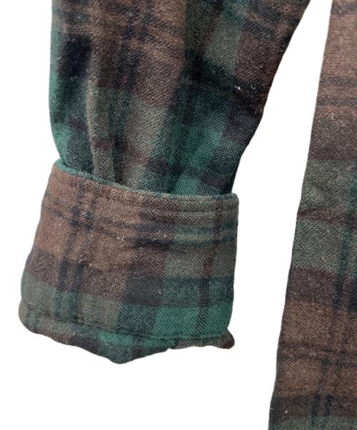 PENDLETON（ペンドルトン）PENDLETON (ペンドルトン) 長袖シャツ グリーン×ブラウン サイズ:Ｓの古着・服飾アイテム