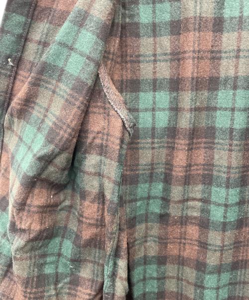 PENDLETON（ペンドルトン）PENDLETON (ペンドルトン) 長袖シャツ グリーン×ブラウン サイズ:Ｓの古着・服飾アイテム
