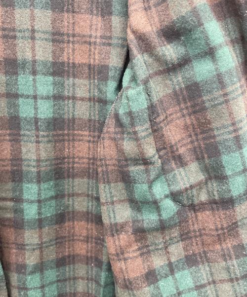 PENDLETON（ペンドルトン）PENDLETON (ペンドルトン) 長袖シャツ グリーン×ブラウン サイズ:Ｓの古着・服飾アイテム