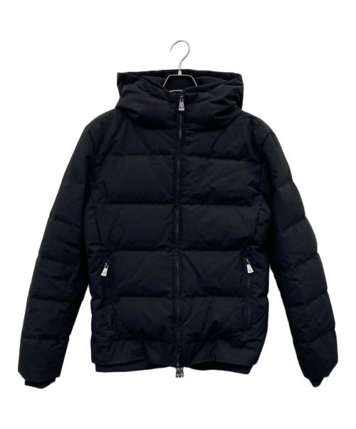 AKM（エーケーエム）AKM (エーケーエム) スタンドネックレイヤードダウンジャケット ブラック サイズ:Lの古着・服飾アイテム