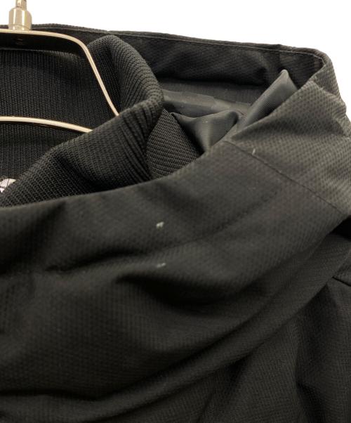 AKM（エーケーエム）AKM (エーケーエム) スタンドネックレイヤードダウンジャケット ブラック サイズ:Lの古着・服飾アイテム