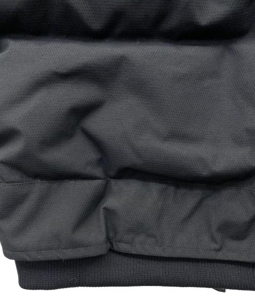 AKM（エーケーエム）AKM (エーケーエム) スタンドネックレイヤードダウンジャケット ブラック サイズ:Lの古着・服飾アイテム