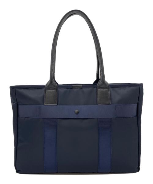 PORTER（ポーター）PORTER (ポーター) トートバッグ ネイビー×ブラックの古着・服飾アイテム