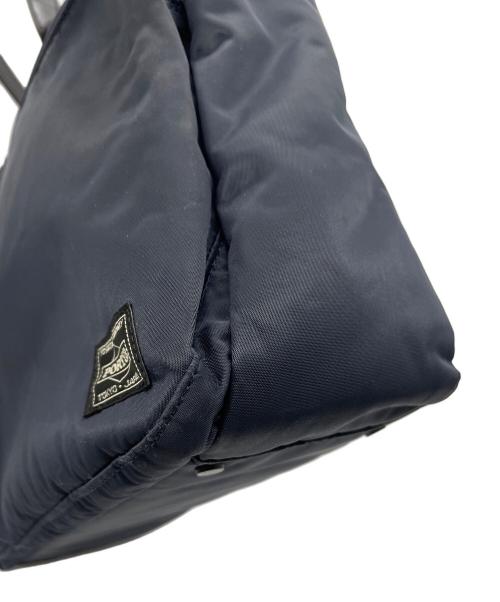 PORTER（ポーター）PORTER (ポーター) トートバッグ ネイビー×ブラックの古着・服飾アイテム
