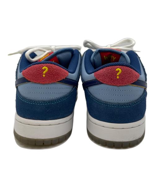 NIKE（ナイキ）NIKE (ナイキ) Why So Sad? (why so sad？) SB DUNK LOW PRM WSS ブルー×レッド サイズ:27.5㎝の古着・服飾アイテム