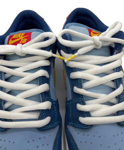 NIKE（ナイキ）NIKE (ナイキ) Why So Sad? (why so sad？) SB DUNK LOW PRM WSS ブルー×レッド サイズ:27.5㎝の古着・服飾アイテム