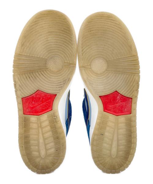 NIKE（ナイキ）NIKE (ナイキ) Why So Sad? (why so sad？) SB DUNK LOW PRM WSS ブルー×レッド サイズ:27.5㎝の古着・服飾アイテム