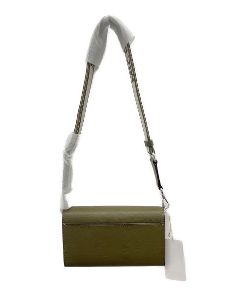 MICHAEL KORS（マイケルコース）MICHAEL KORS (マイケルコース) ショルダーウォレット オリーブの古着・服飾アイテム