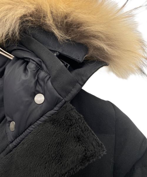 Pyrenex（ピレネックス）Pyrenex (ピレネックス) ダウンジャケット ブラック サイズ:38の古着・服飾アイテム