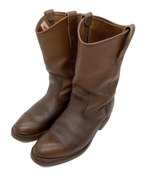 RED WING（レッドウィング）RED WING (レッドウィング) ペコスブーツ ブラウン サイズ:25.5の古着・服飾アイテム
