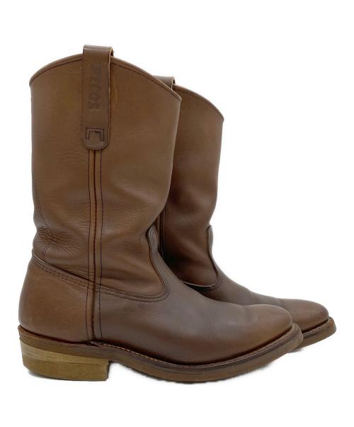 RED WING（レッドウィング）RED WING (レッドウィング) ペコスブーツ ブラウン サイズ:25.5の古着・服飾アイテム