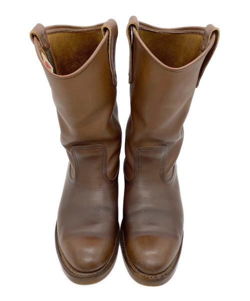 RED WING（レッドウィング）RED WING (レッドウィング) ペコスブーツ ブラウン サイズ:25.5の古着・服飾アイテム