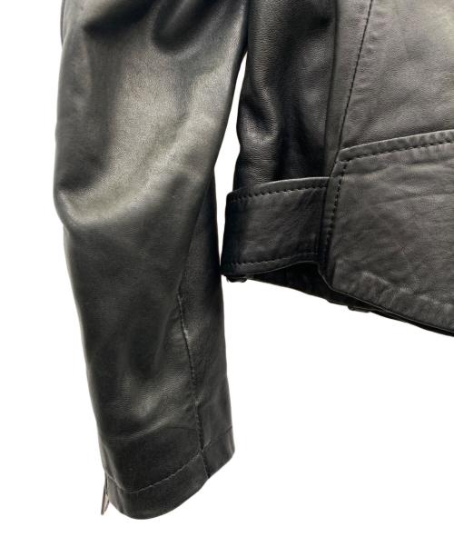 DIESEL（ディーゼル）DIESEL (ディーゼル) ダブルライダースジャケット ブラック サイズ:XSの古着・服飾アイテム