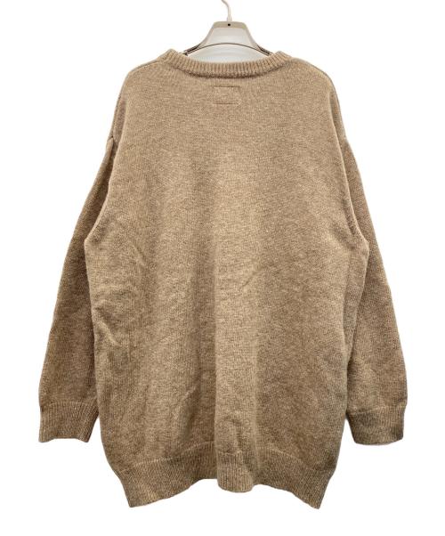 Snow peak（スノーピーク）Snow peak (スノーピーク) JOURNAL STANDARD relume (ジャーナルスタンダード レリューム) 厚手ニット ベージュ サイズ:記載無しの古着・服飾アイテム