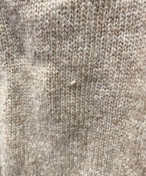 Snow peak（スノーピーク）Snow peak (スノーピーク) JOURNAL STANDARD relume (ジャーナルスタンダード レリューム) 厚手ニット ベージュ サイズ:記載無しの古着・服飾アイテム