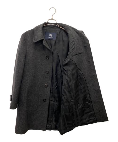 BURBERRY LONDON（バーバリーロンドン）BURBERRY LONDON (バーバリーロンドン) チェスターコート ブラック サイズ:Lの古着・服飾アイテム