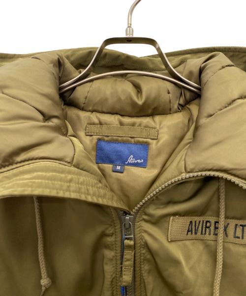AVIREX（アヴィレックス）AVIREX (アヴィレックス) 中綿ジャケット オリーブ サイズ:Mの古着・服飾アイテム