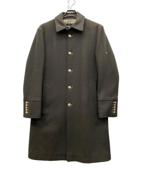 BURBERRY BLACK LABEL（バーバリーブラックレーベル）BURBERRY BLACK LABEL (バーバリーブラックレーベル) ステンカラーコート オリーブ サイズ:Ｍの古着・服飾アイテム