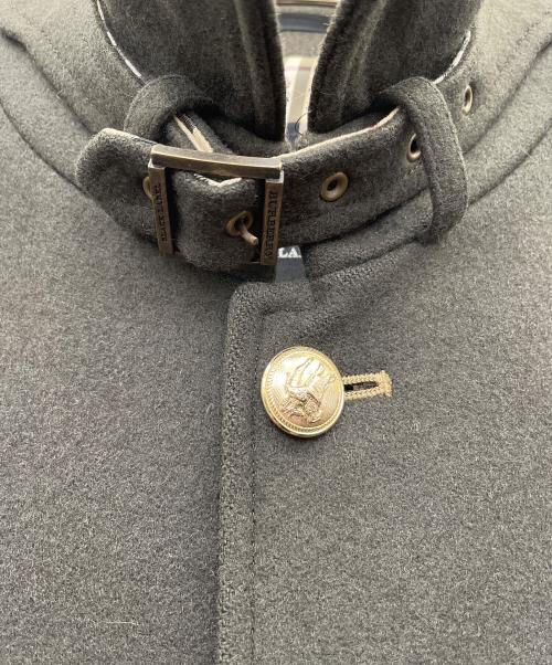 BURBERRY BLACK LABEL（バーバリーブラックレーベル）BURBERRY BLACK LABEL (バーバリーブラックレーベル) ステンカラーコート オリーブ サイズ:Ｍの古着・服飾アイテム