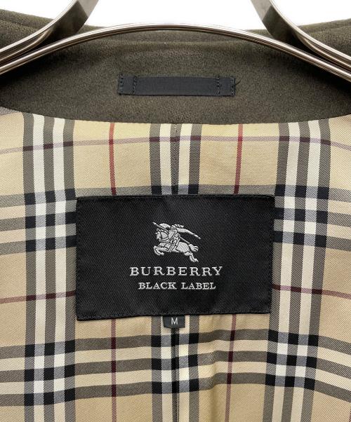 BURBERRY BLACK LABEL（バーバリーブラックレーベル）BURBERRY BLACK LABEL (バーバリーブラックレーベル) ステンカラーコート オリーブ サイズ:Ｍの古着・服飾アイテム