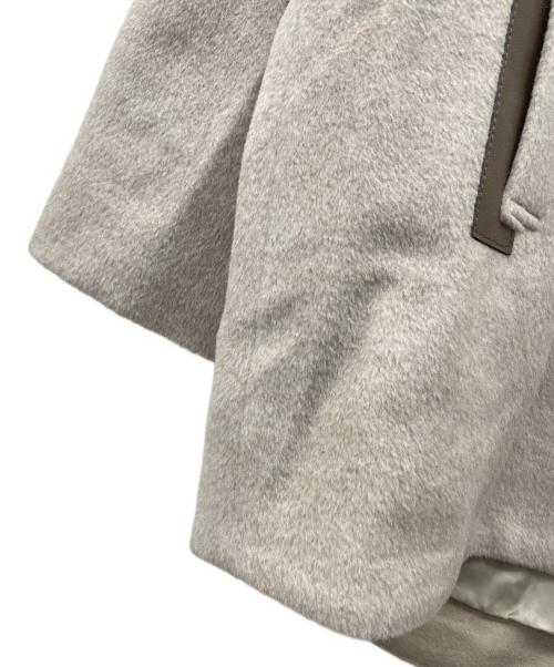 KIYOKO TAKASE（キヨコ タカセ）KIYOKO TAKASE (キヨコ タカセ) Ａライン ショートコート ベージュ サイズ:15の古着・服飾アイテム