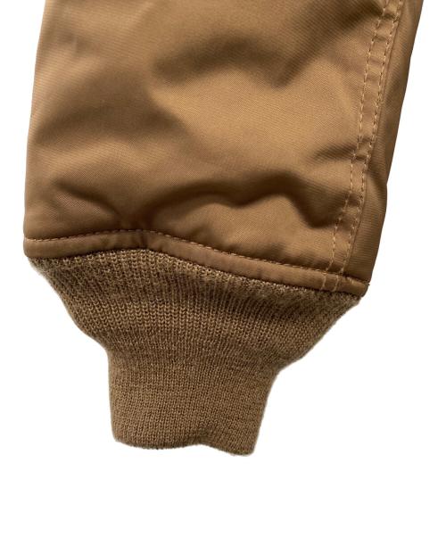 AVIREX（アヴィレックス）AVIREX (アヴィレックス) 中綿ブルゾン ブラウン サイズ:Mの古着・服飾アイテム