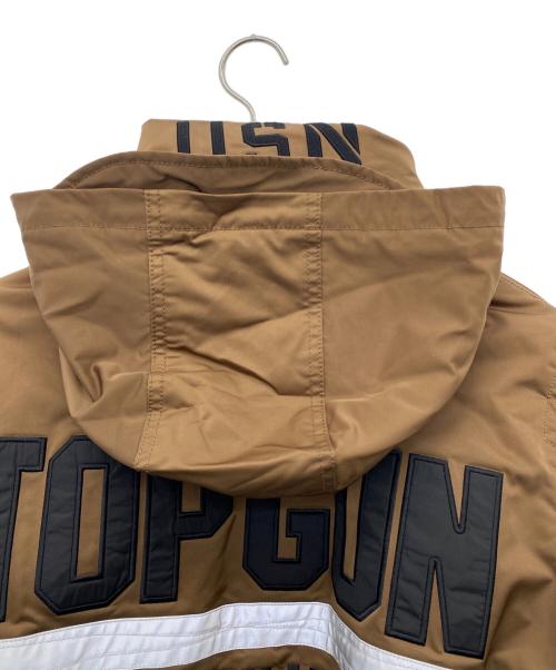 AVIREX（アヴィレックス）AVIREX (アヴィレックス) 中綿ブルゾン ブラウン サイズ:Mの古着・服飾アイテム