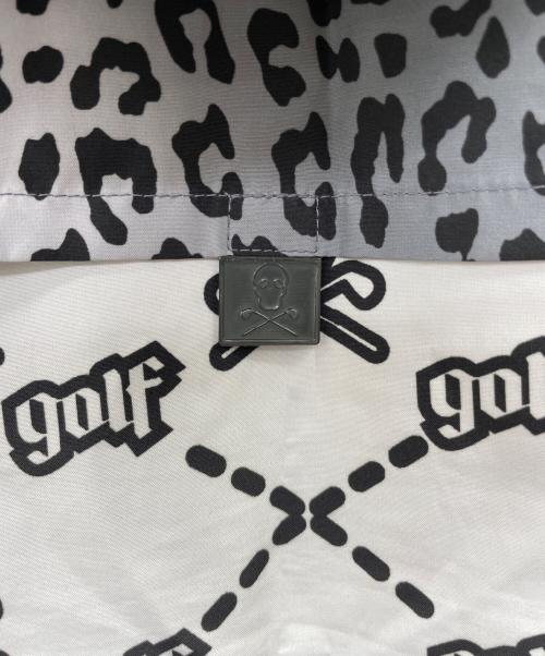 MARK&LONA（マークアンドロナ）MARK&LONA (マークアンドロナ) ジップアップジャケット ホワイト×ブラック サイズ:50の古着・服飾アイテム