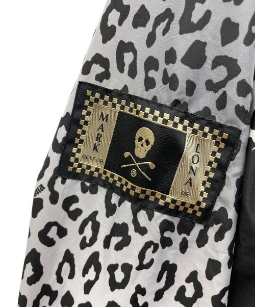 MARK&LONA（マークアンドロナ）MARK&LONA (マークアンドロナ) ジップアップジャケット ホワイト×ブラック サイズ:50の古着・服飾アイテム