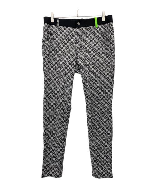 G/FORE（ジーフォア）G/FORE (ジーフォア) ナイロンパンツ ブラック×グレー サイズ:82の古着・服飾アイテム