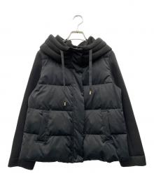 nano・universe（ナノ・ユニバース）の古着「切替ダウンジャケット」｜ブラック