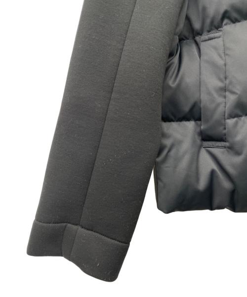 nano・universe（ナノ・ユニバース）nano・universe (ナノ・ユニバース) 切替ダウンジャケット ブラック サイズ:Ｆの古着・服飾アイテム