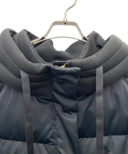 nano・universe（ナノ・ユニバース）nano・universe (ナノ・ユニバース) 切替ダウンジャケット ブラック サイズ:Ｆの古着・服飾アイテム