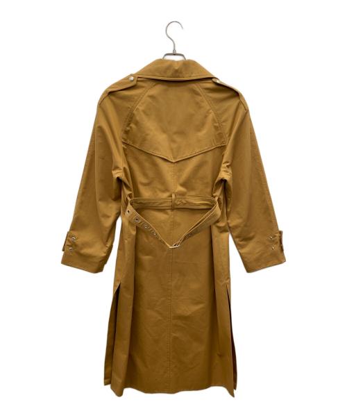 DIESEL（ディーゼル）DIESEL (ディーゼル) トレンチコート ブラウン×パープル サイズ:XXSの古着・服飾アイテム