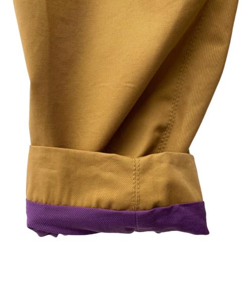 DIESEL（ディーゼル）DIESEL (ディーゼル) トレンチコート ブラウン×パープル サイズ:XXSの古着・服飾アイテム