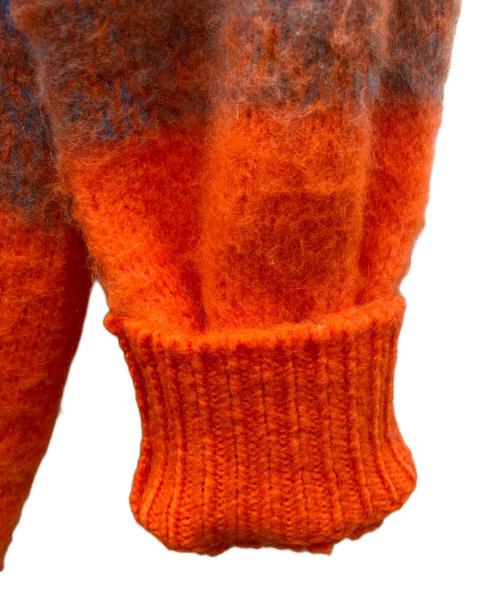 MAISON SPECIAL（メゾンスペシャル）MAISON SPECIAL (メゾンスペシャル) 厚手カーディガン グレー×ブルー サイズ:Freeの古着・服飾アイテム