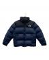 THE NORTH FACE（ザ ノース フェイス）の古着「ヌプシジャケット」｜ネイビー×ブラック